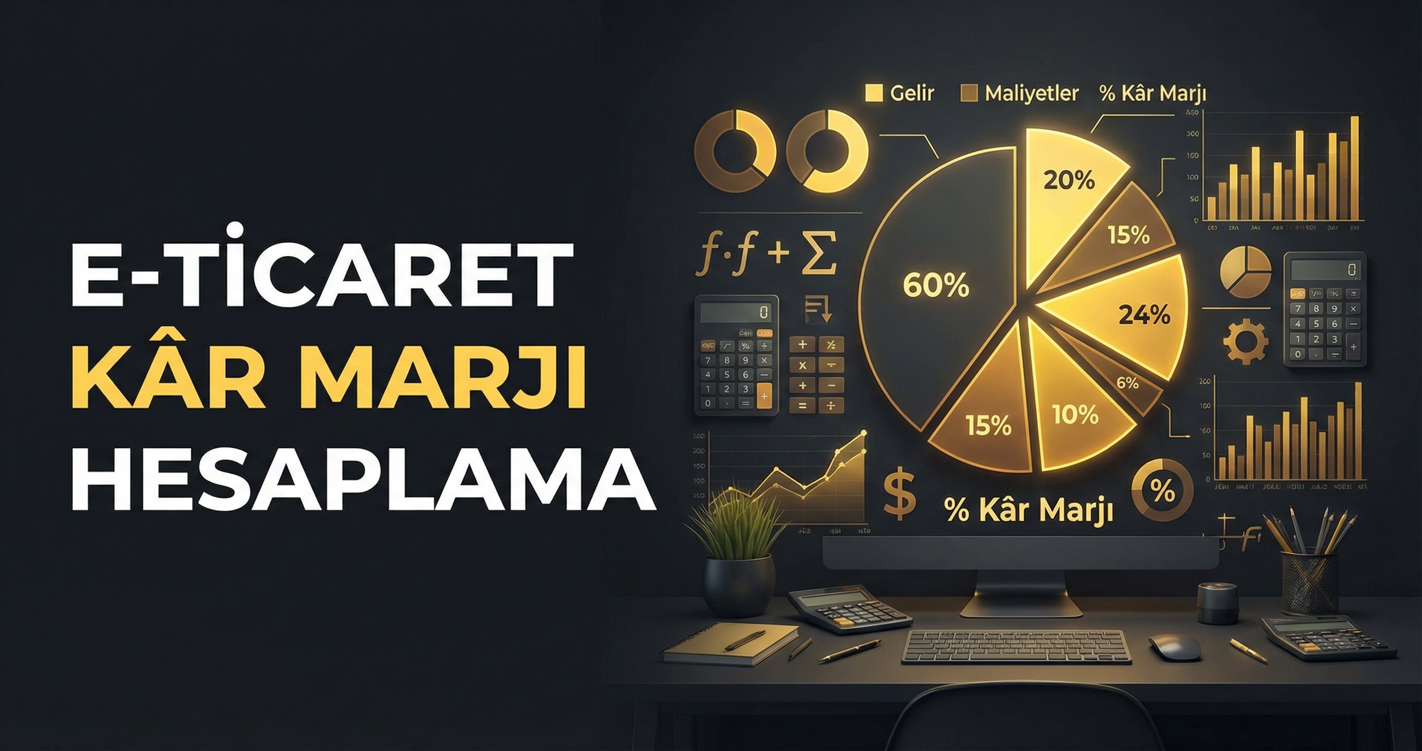 E-Ticaret Kâr Marjı Nasıl Hesaplanır? (Formül + Örnekler)